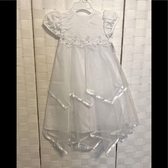White 2 piece Christening Dress
Size 6-9 months  NWT - Picture 2 of 5